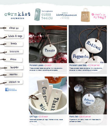 Cornkist - Porcelain and Stoneware Gifts