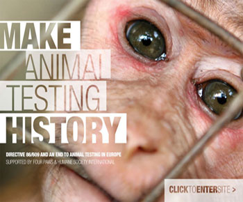 Make Animal Testing History - Raising Awareness of New EU Animal Testing Laws
