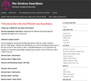 Devizes Guardians Website Design