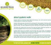 Quakers Walk Protection Group Website Design