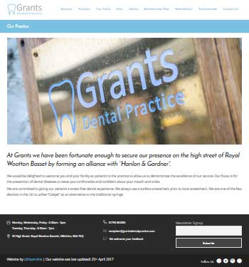 Grants Dental Practice, Royal Wootton Bassett